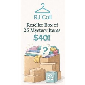Reseller's Mystery Bundle 25 Mystery Women's Items Various Brands and Sizes